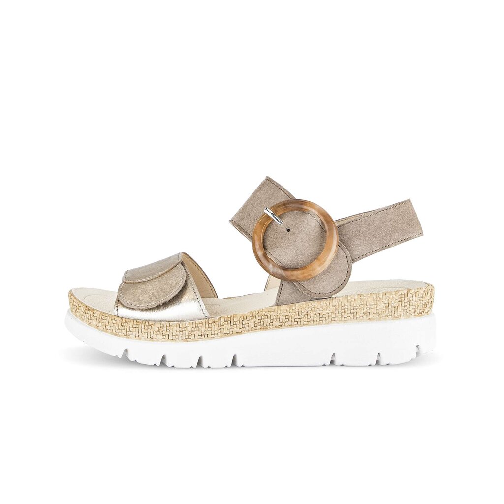 Gabor fashion Plateau Sandale beige