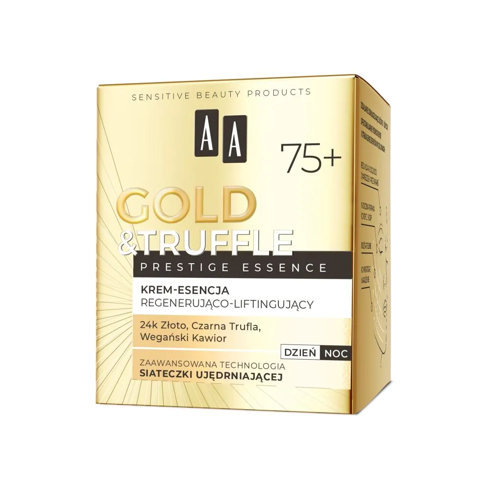 AA Gold & Truffle Prestige Essence 75+ - Regenererende og løftende creme-essens 50ml