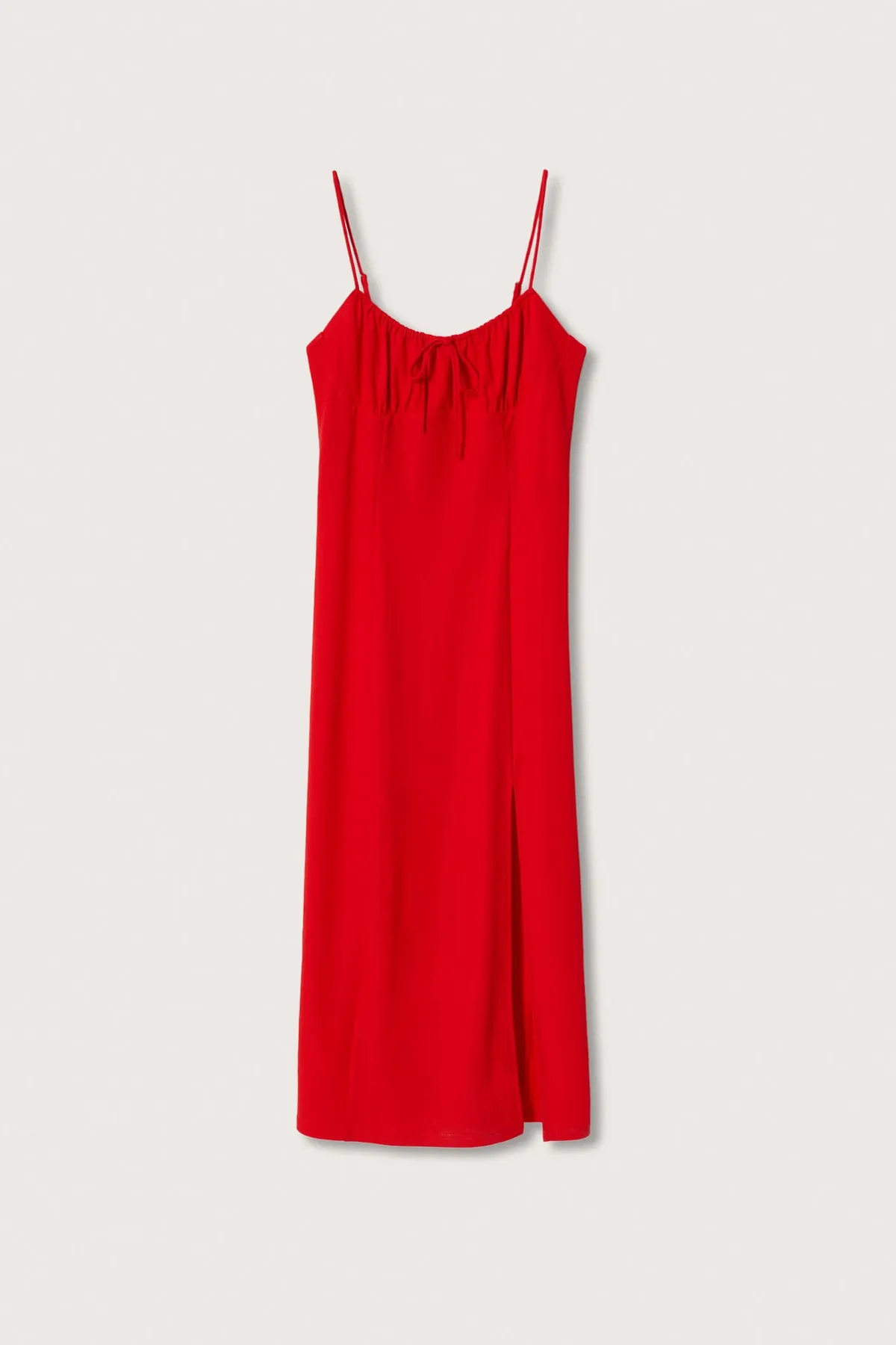 MANGO  Rotes Damenkleid 37030456