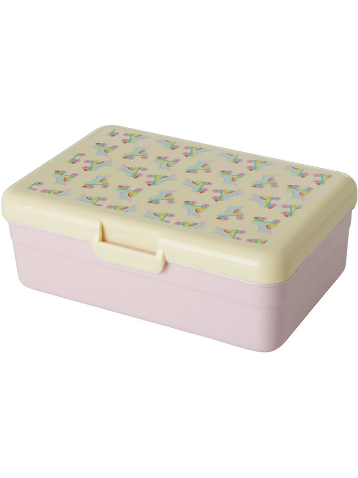 Rice Lunchbox in Gelb/ Lila - (B)21 x (H)7,5 x (T)14 cm günstig kaufen onesize