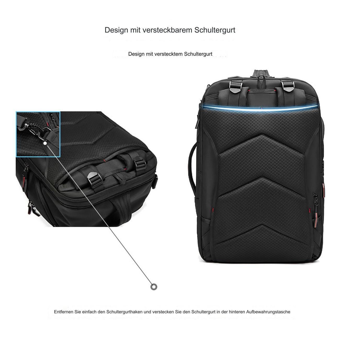 YYV Reiserucksack Reisetasche mit großem Fassungsvermögen, Perfekt für Sport, Reisen, Wandern und mehr.