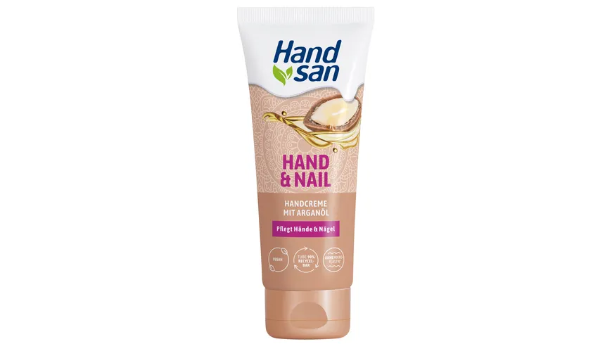 Handsan Hand- & Nagelcreme mit Arganöl 90 ml