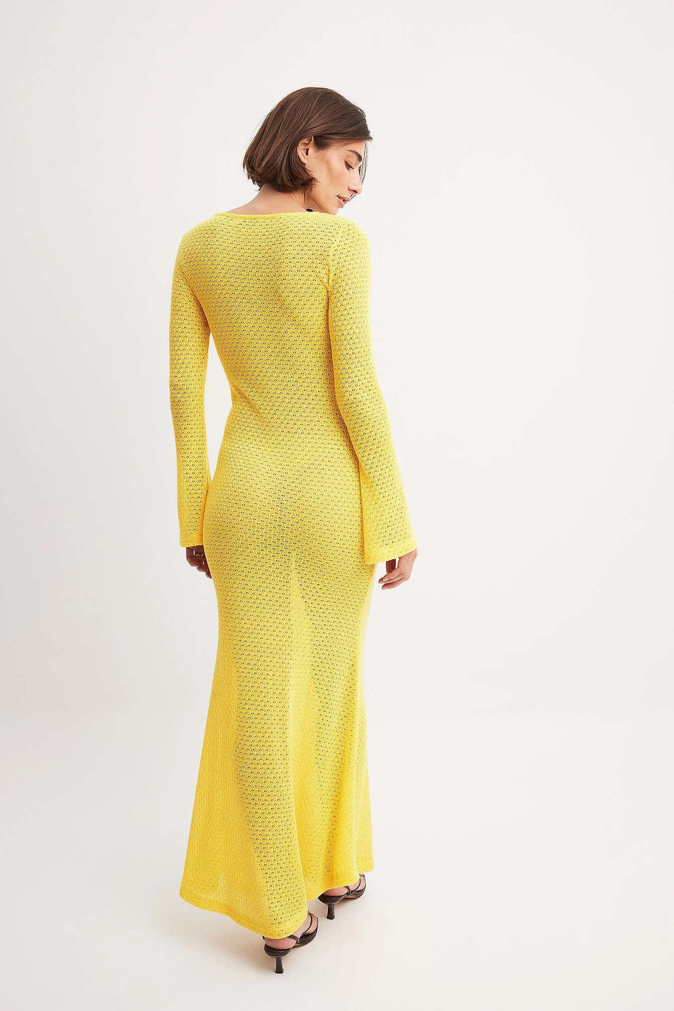 Maxi-Häkelkleid