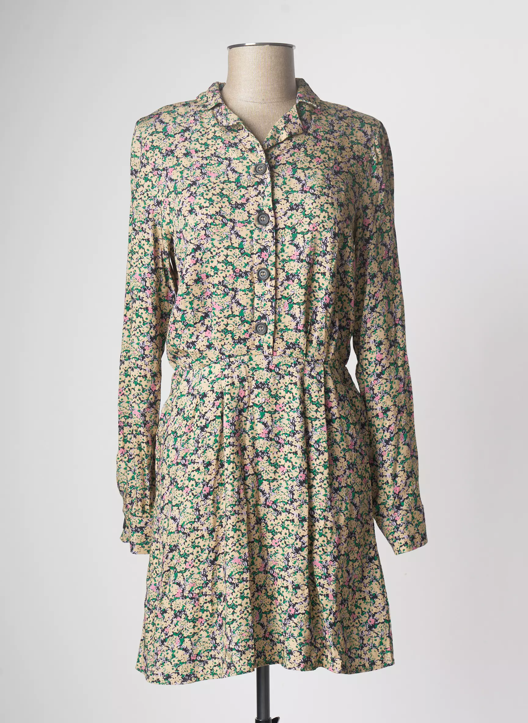 Cemi Robes Mi Longues Femme couleur bleu