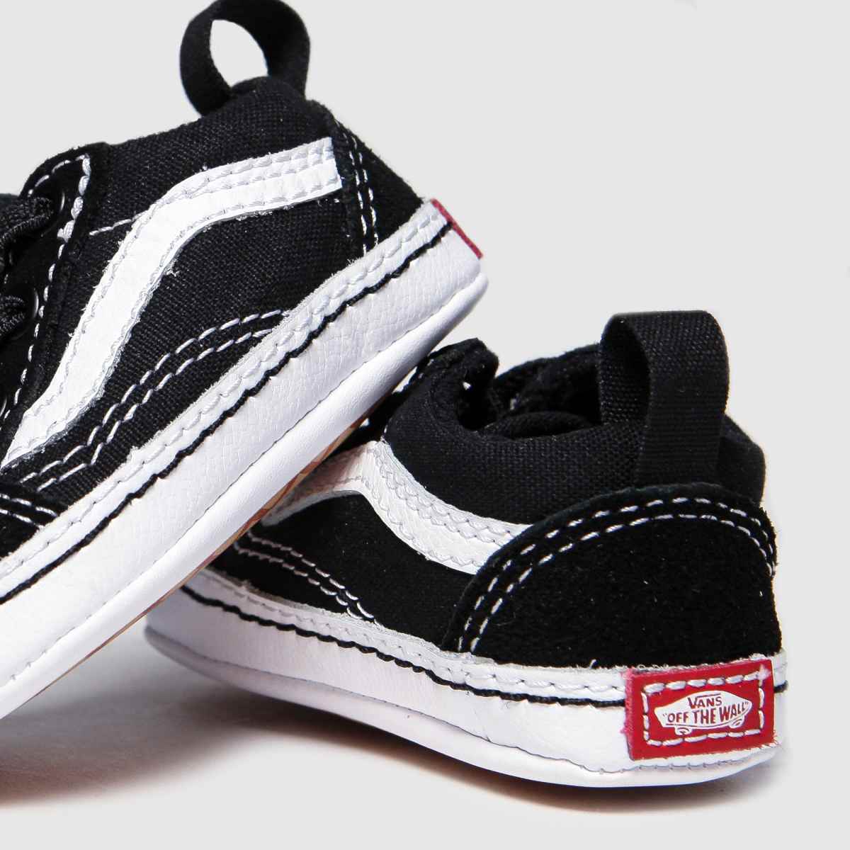 Vans fekete-fehér old school babacipő