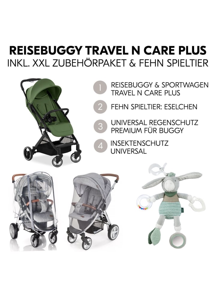 Hauck Reisebuggy & Sportwagen Travel N Care Plus in gruen günstig kaufen onesize