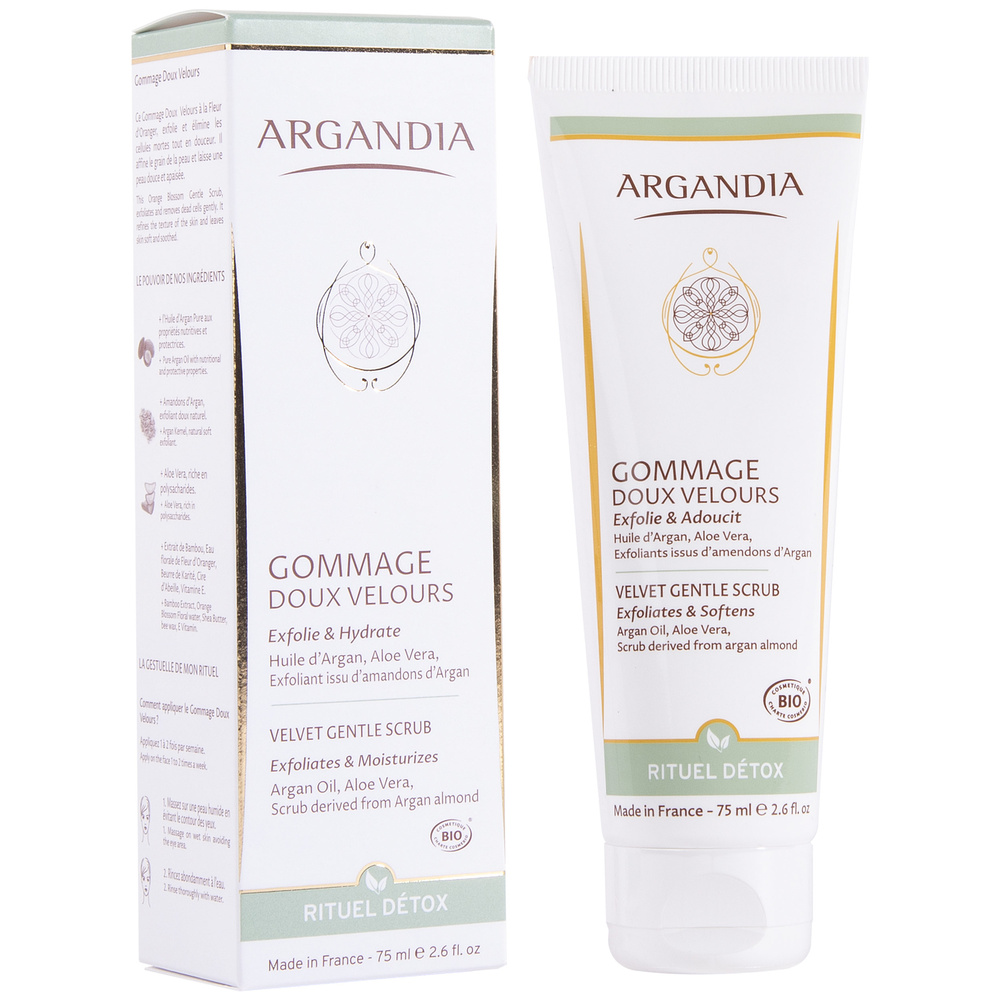 Argandia Velours Visage Fleur d'Oranger Gommage Doux