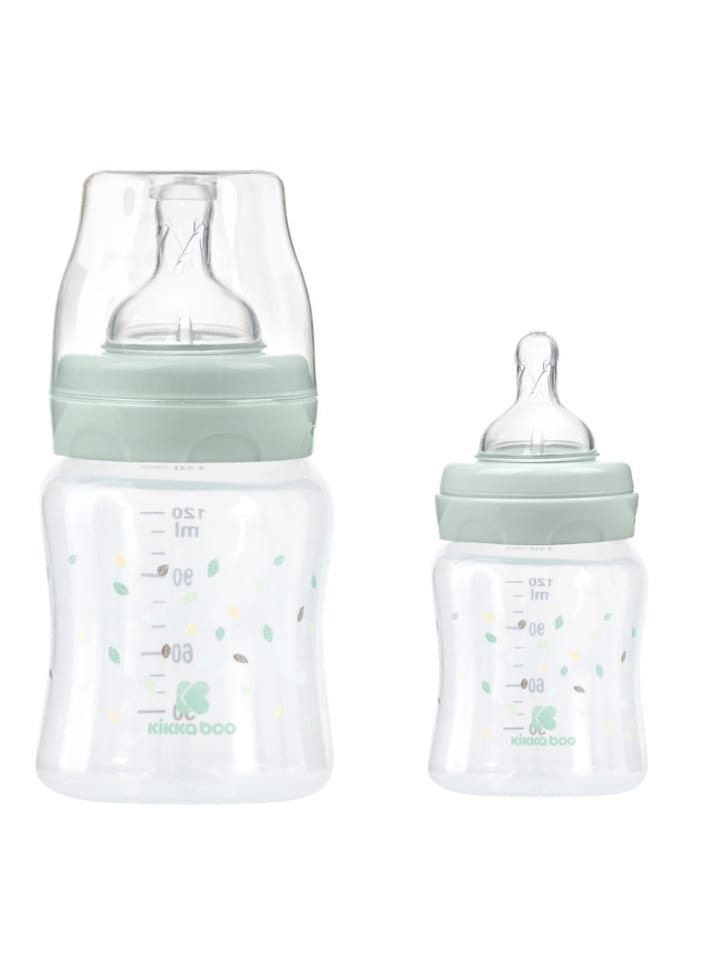 Kikkaboo Babyflasche PP 120 ml in grün günstig kaufen onesize