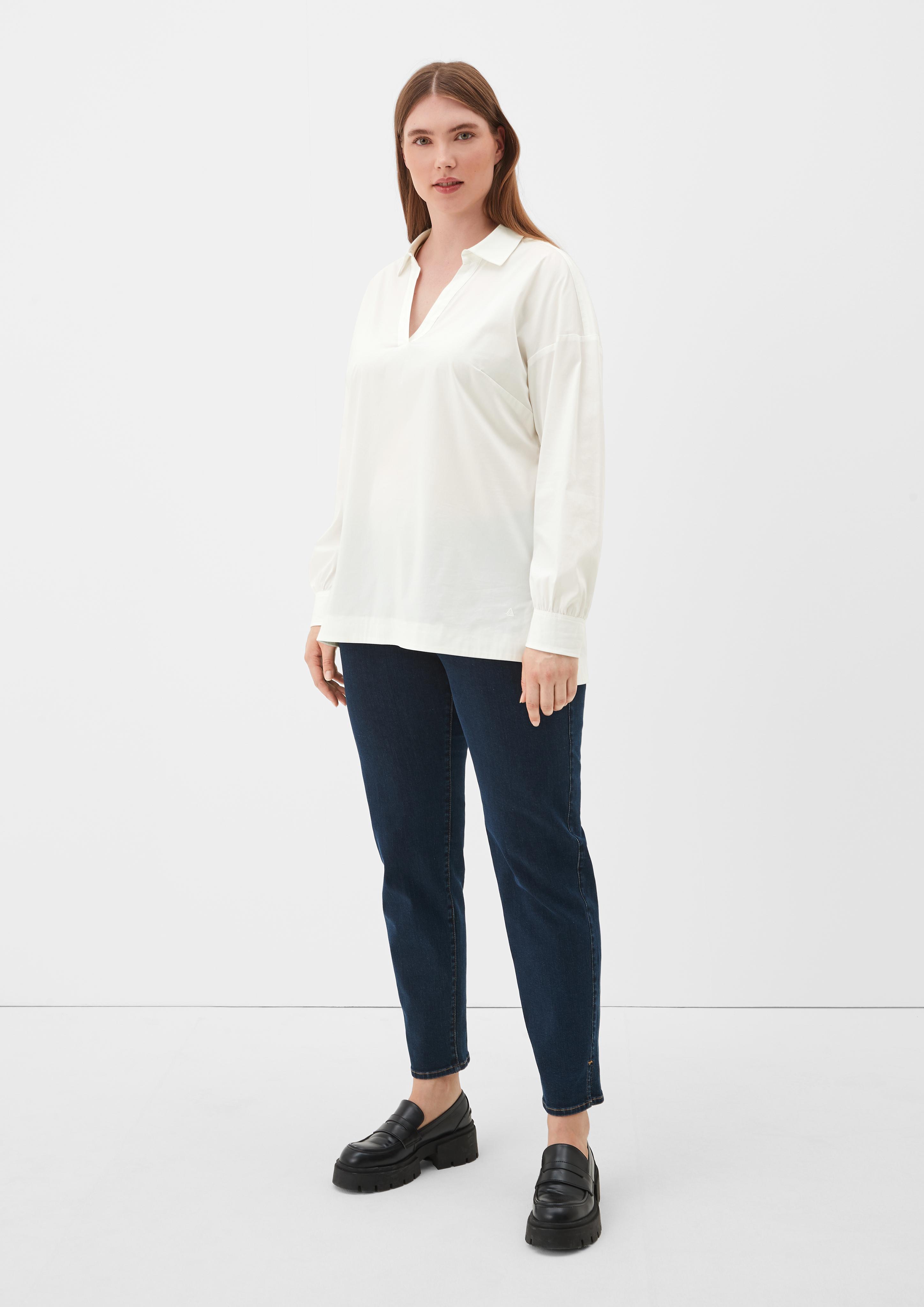 Bluse aus Popeline  2121180-0210