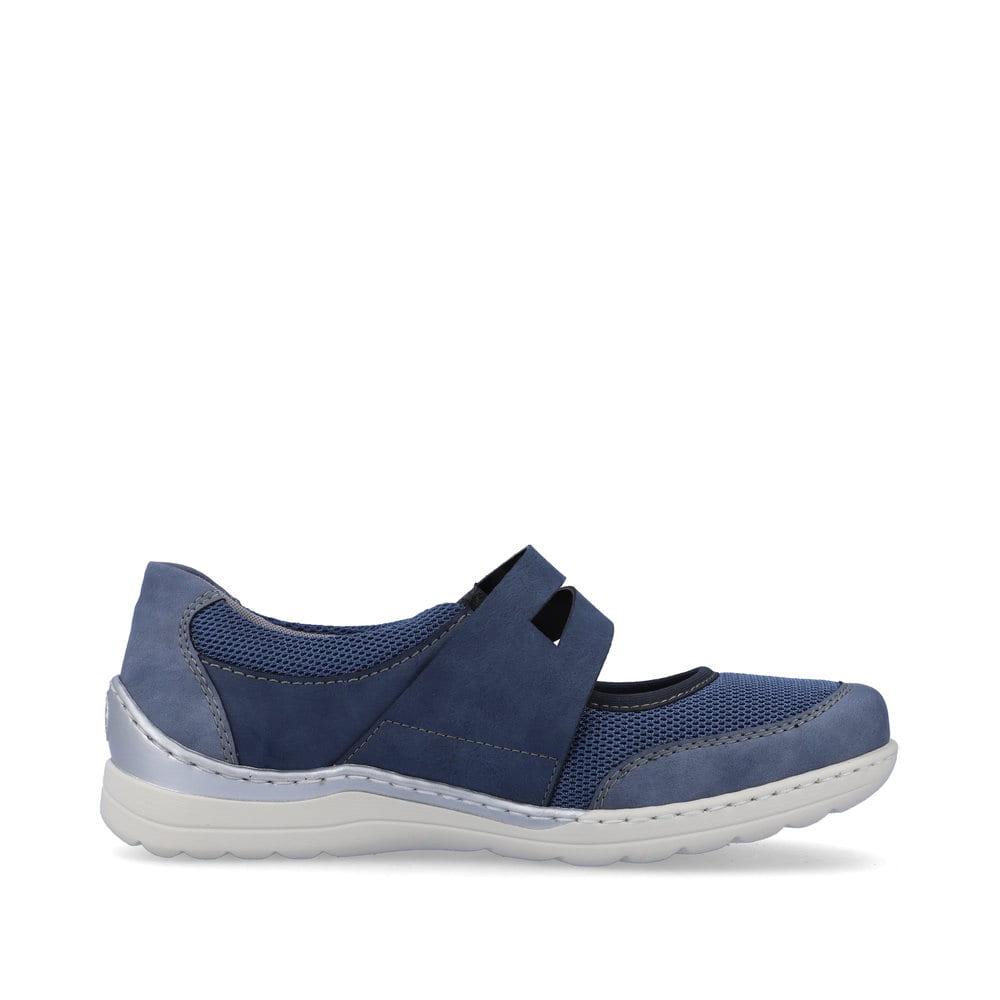 Rieker Damen Ballerinas königsblau