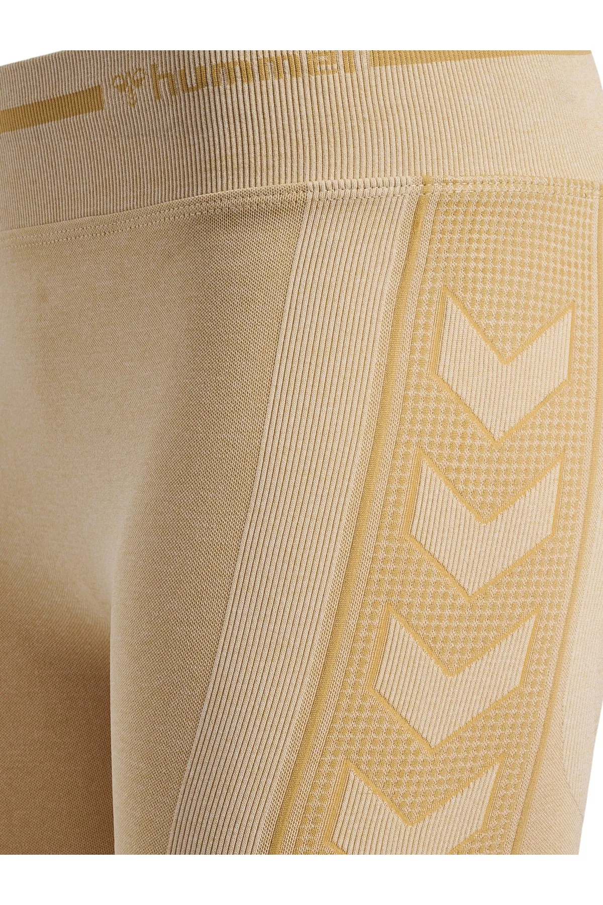 hummel  Sport-Leggings - Gelb - Mittlerer Bund