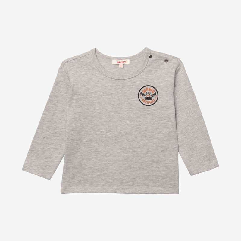 Tee-shirt garçon flocage poitrine Catimini