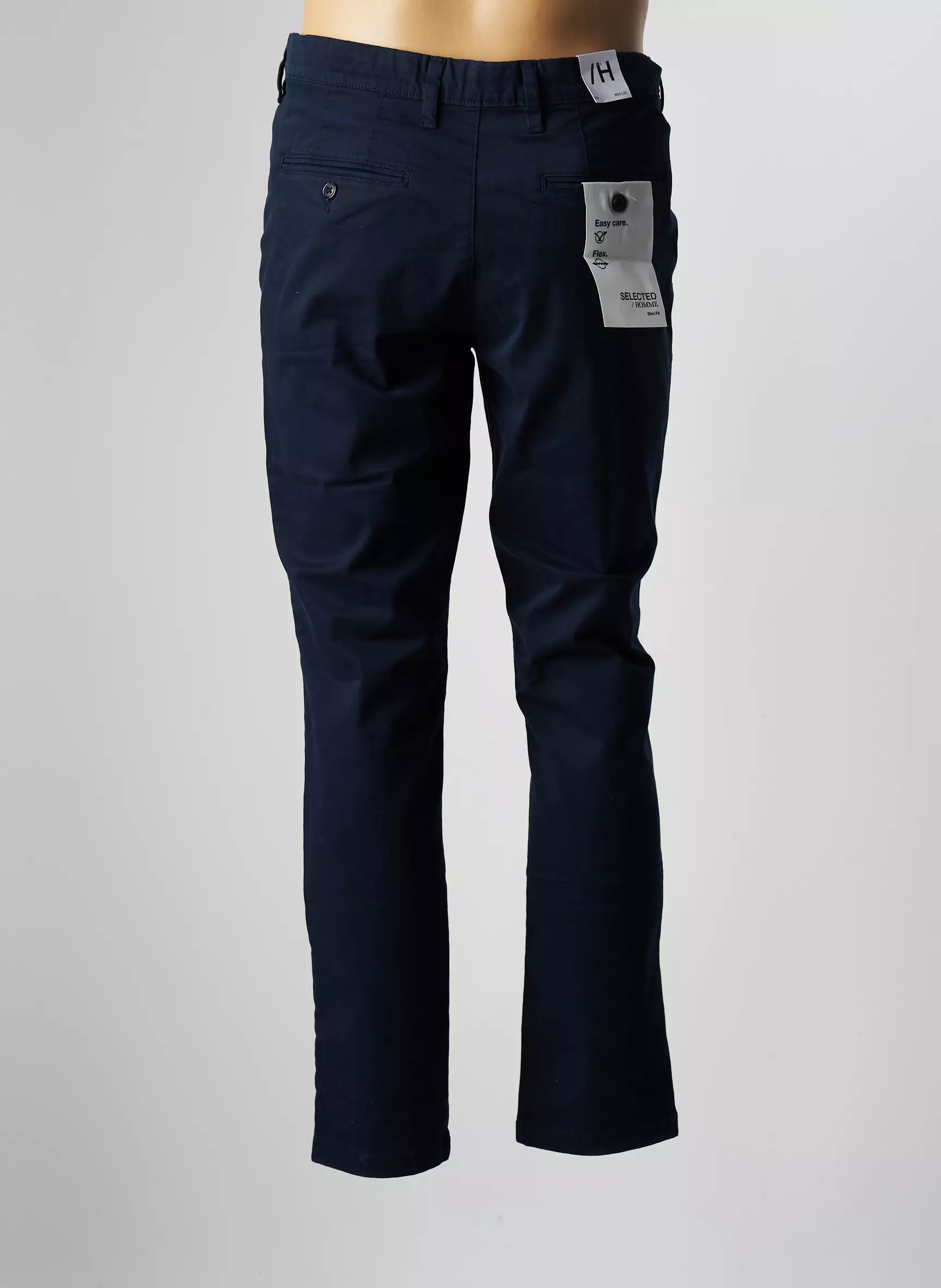 Selected Pantalons Chino Homme couleur bleu