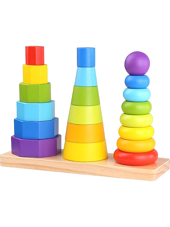 Tooky Toy Stapelturm - ab 18 Monaten günstig kaufen onesize