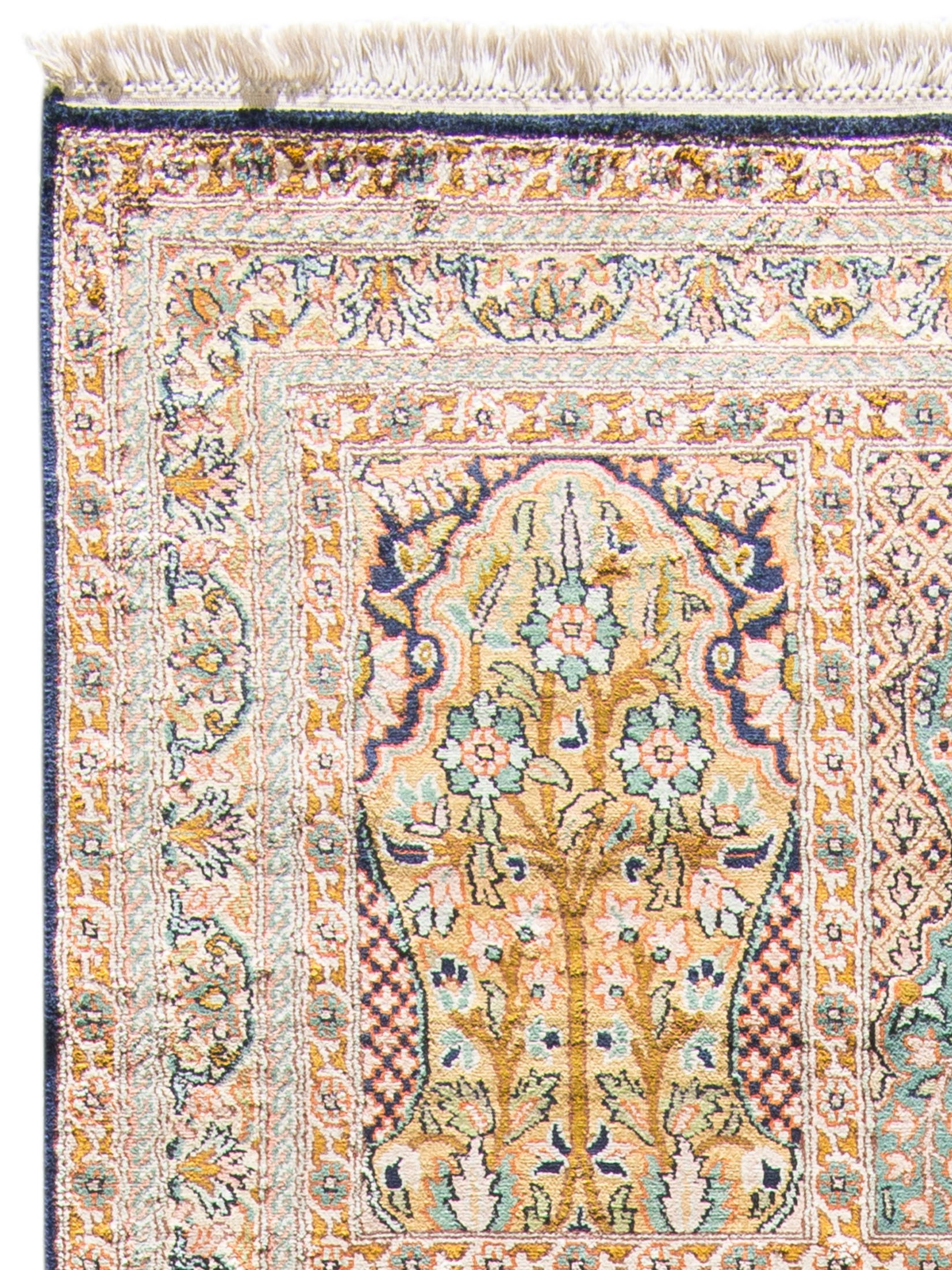 Kaschmir Seide 16/16 ca. 79 x 316 cm, Unikat / Einzelstück
