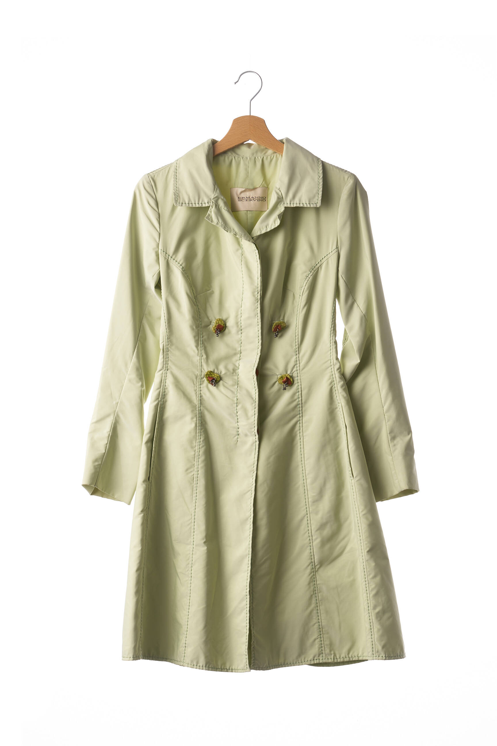 Ermanno Scervino Trenchs Femme couleur vert