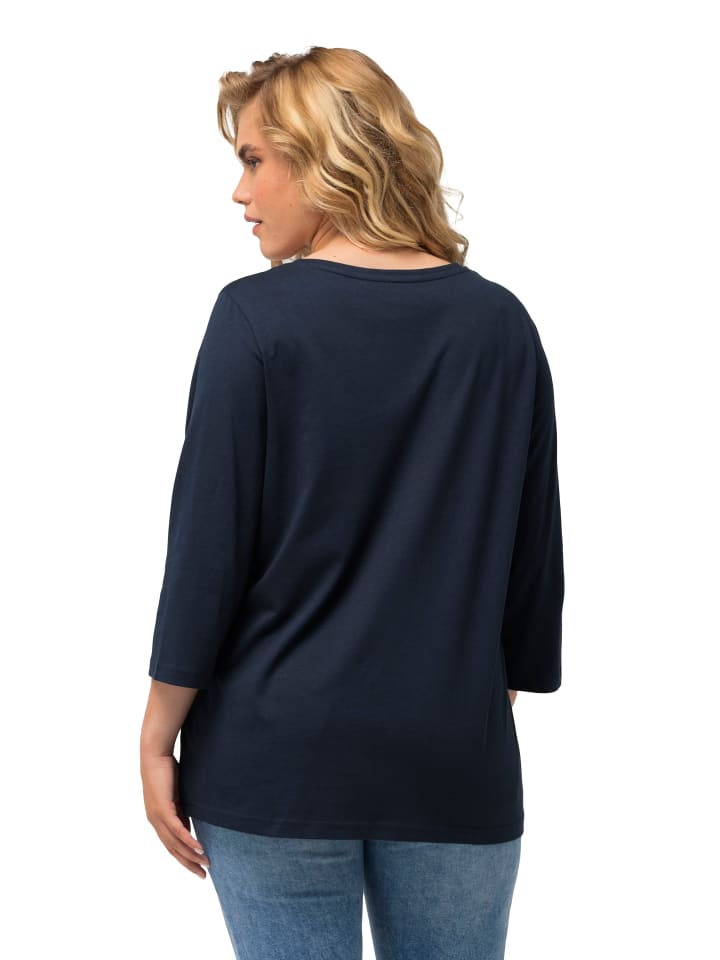 Ulla Popken Shirt in marine günstig kaufen