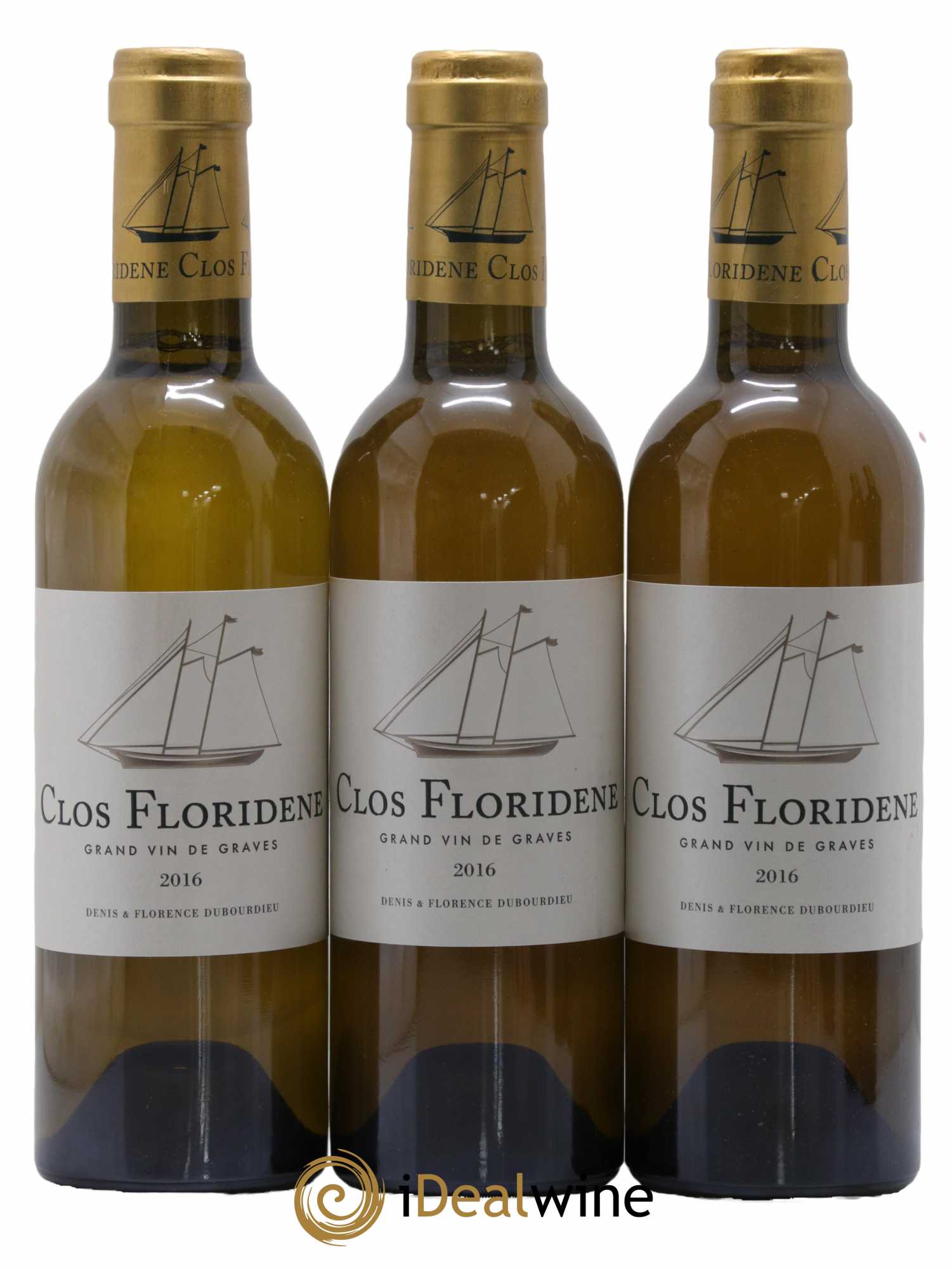 Clos Floridène  2016 - Lot de 6 Demi-bouteilles