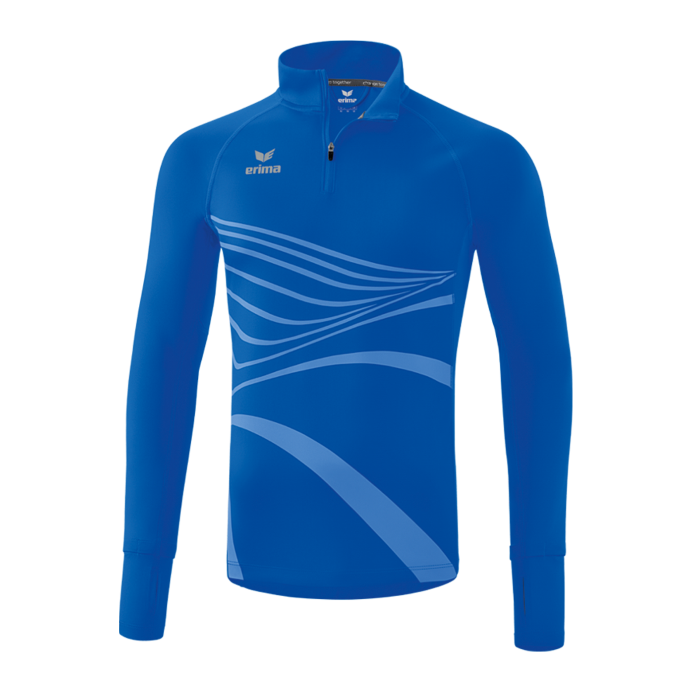 Erima Racing Longsleeve Kids Blau