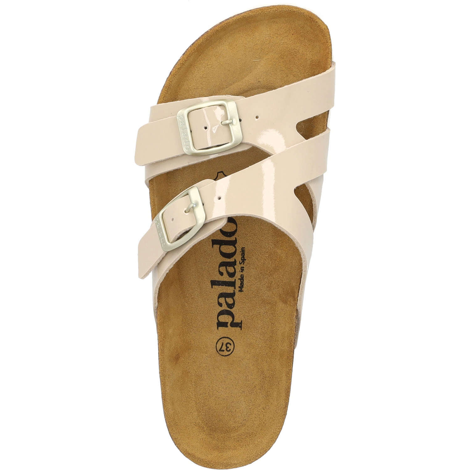 Palado Arrila, Pantoletten, Damen, Beige Lack