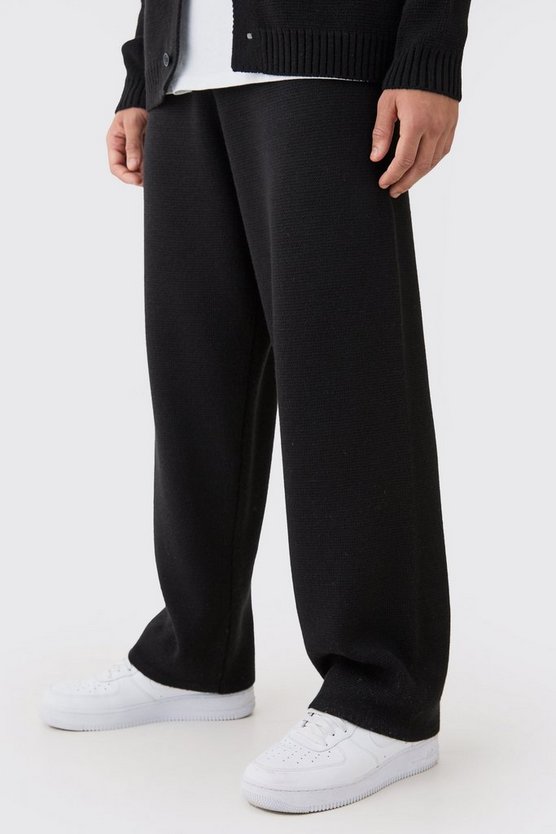 Lockere Strick-Hose
