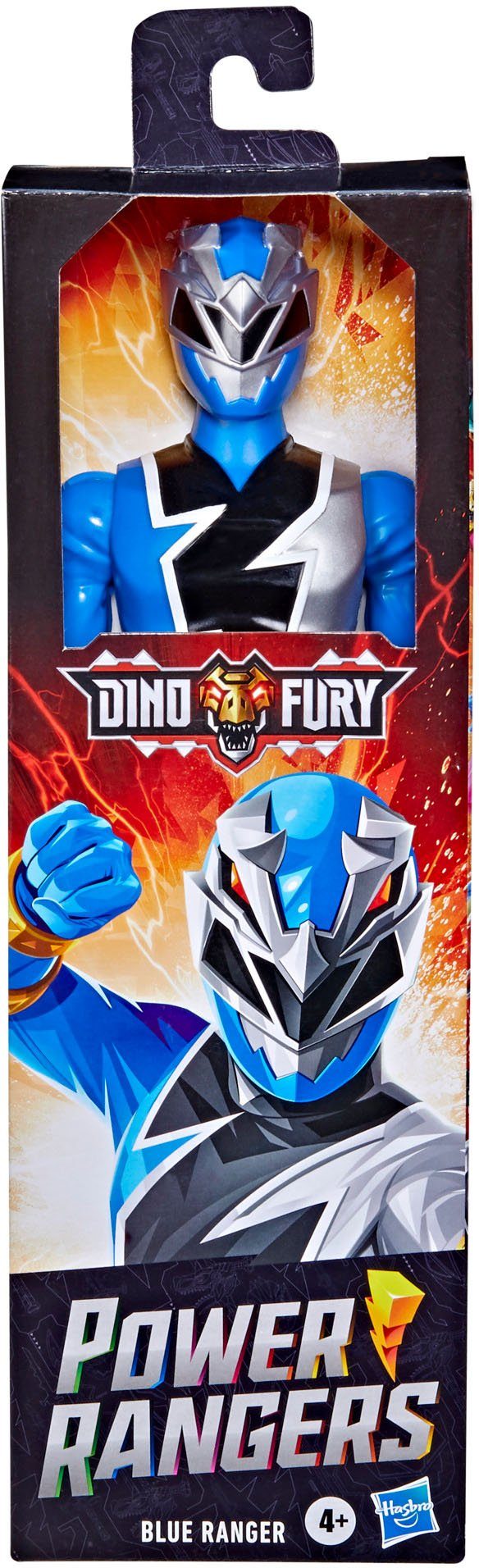 Hasbro Actionfigur Power Rangers Dino Fury Blauer Ranger, 30 cm