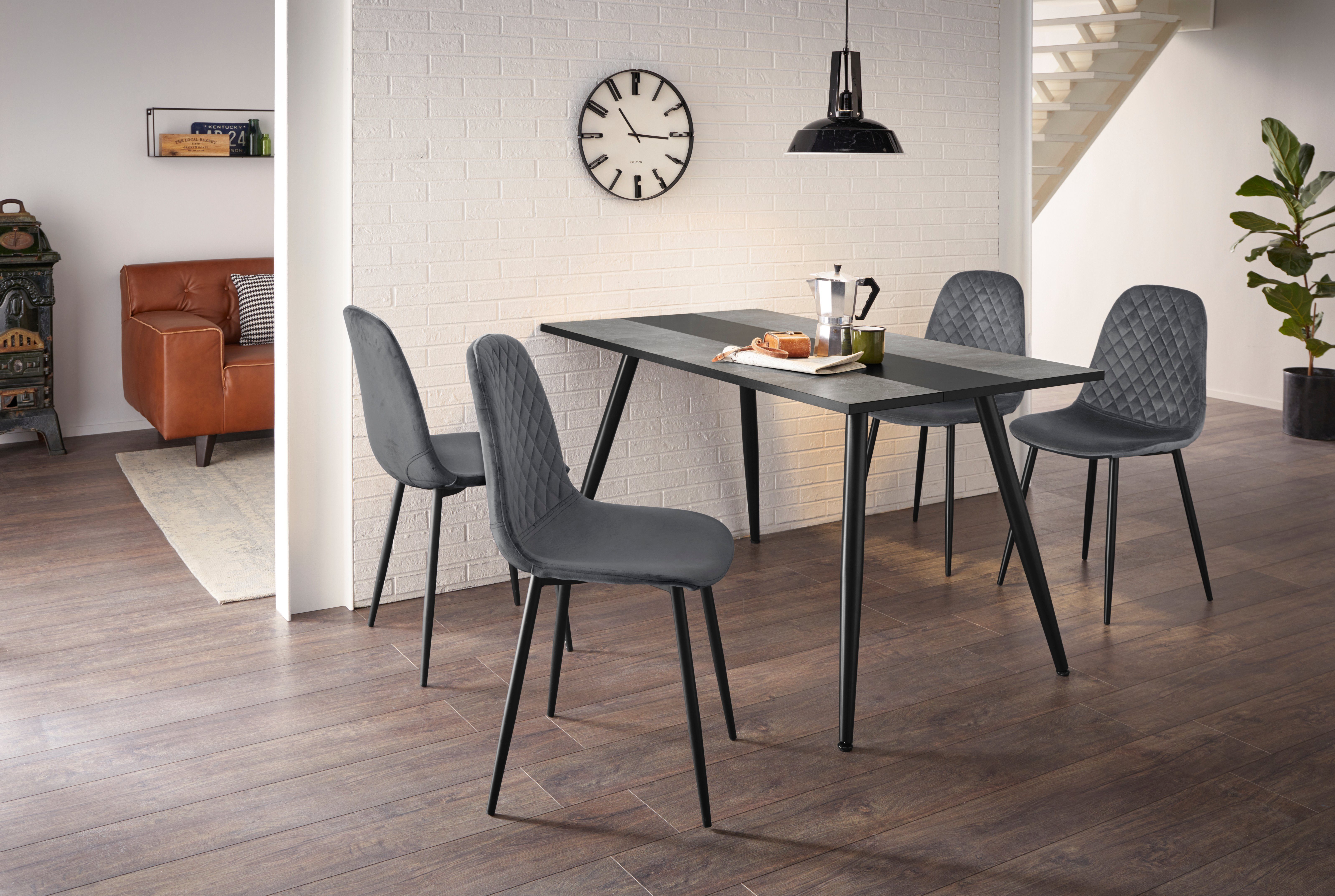 HELA 4-Fußstuhl Sabrina (Set, 2 St), 2 und 4 Stück