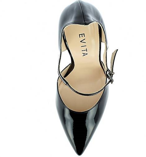 EVITA Damen Pumps halboffen LISA