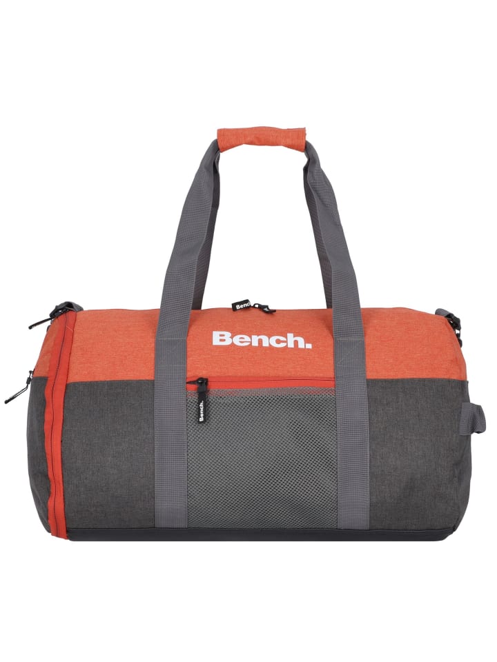 Bench Classic Weekender Reisetasche 50 cm in dunkelgrau-rostbraun günstig kaufen onesize