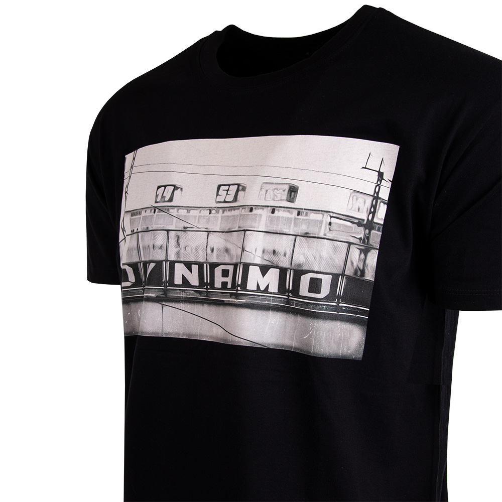 Herren T-Shirt MAUER schwarz