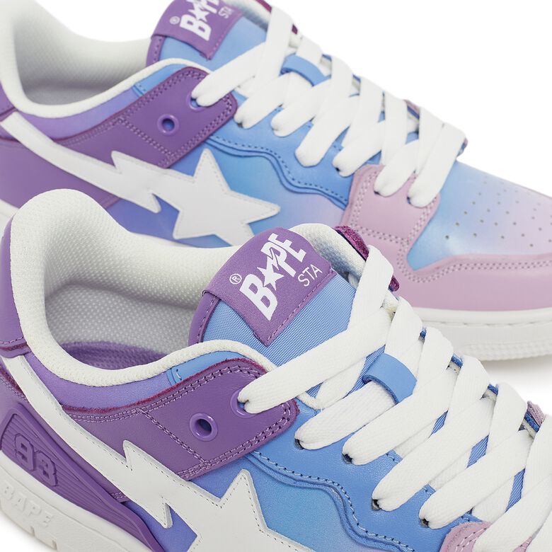 A Bathing Ape Wmns SK8 Sta #1 L purple