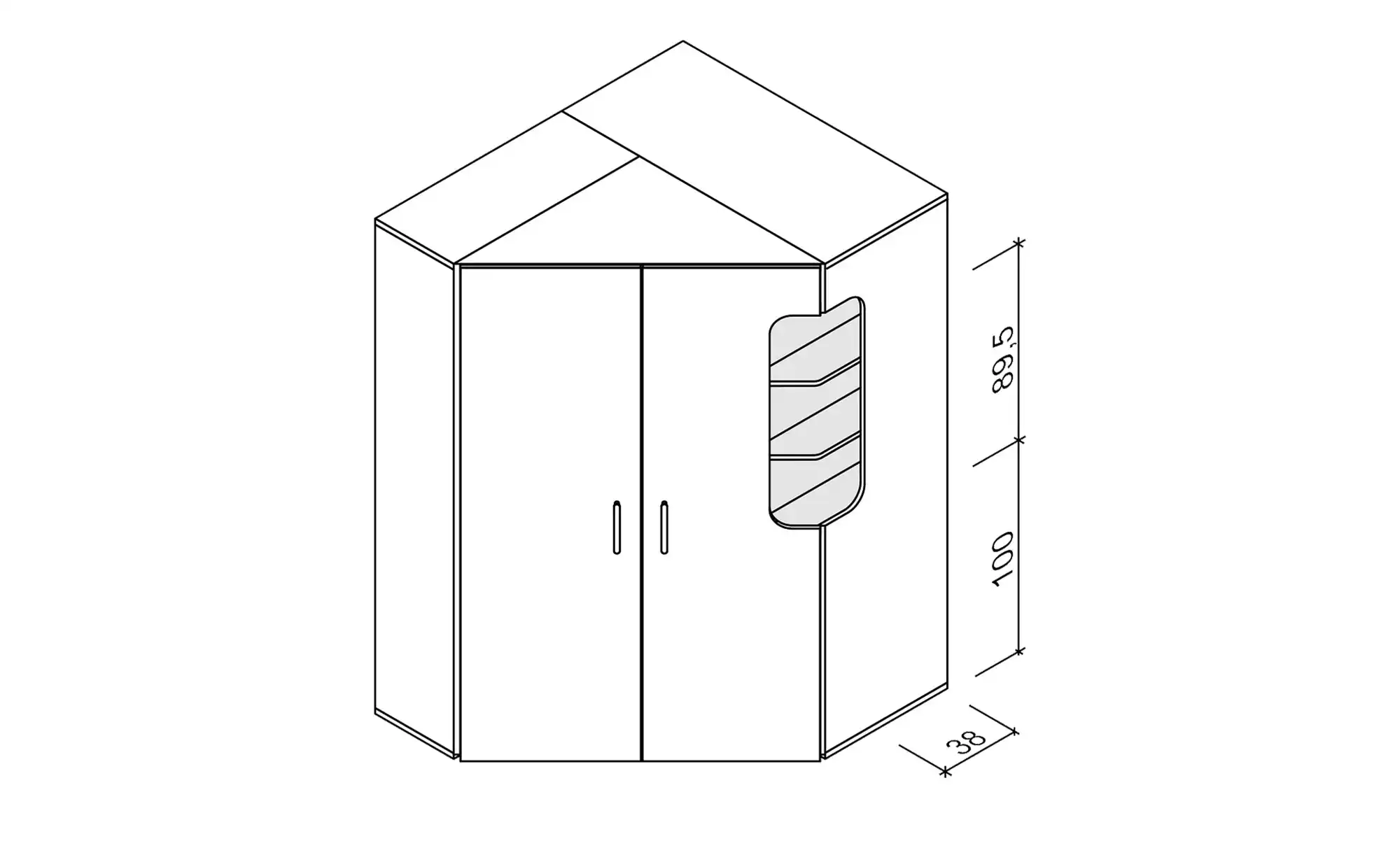 Eckschrank