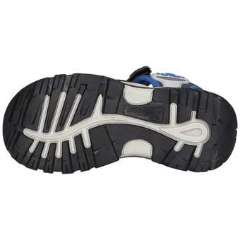 Dockers Flat Sandale in blau