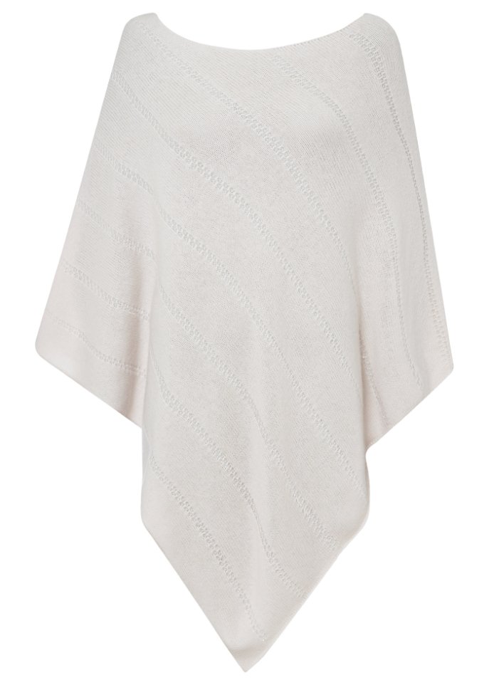 Wollponcho mit Good Cashmere Standard®-Anteil