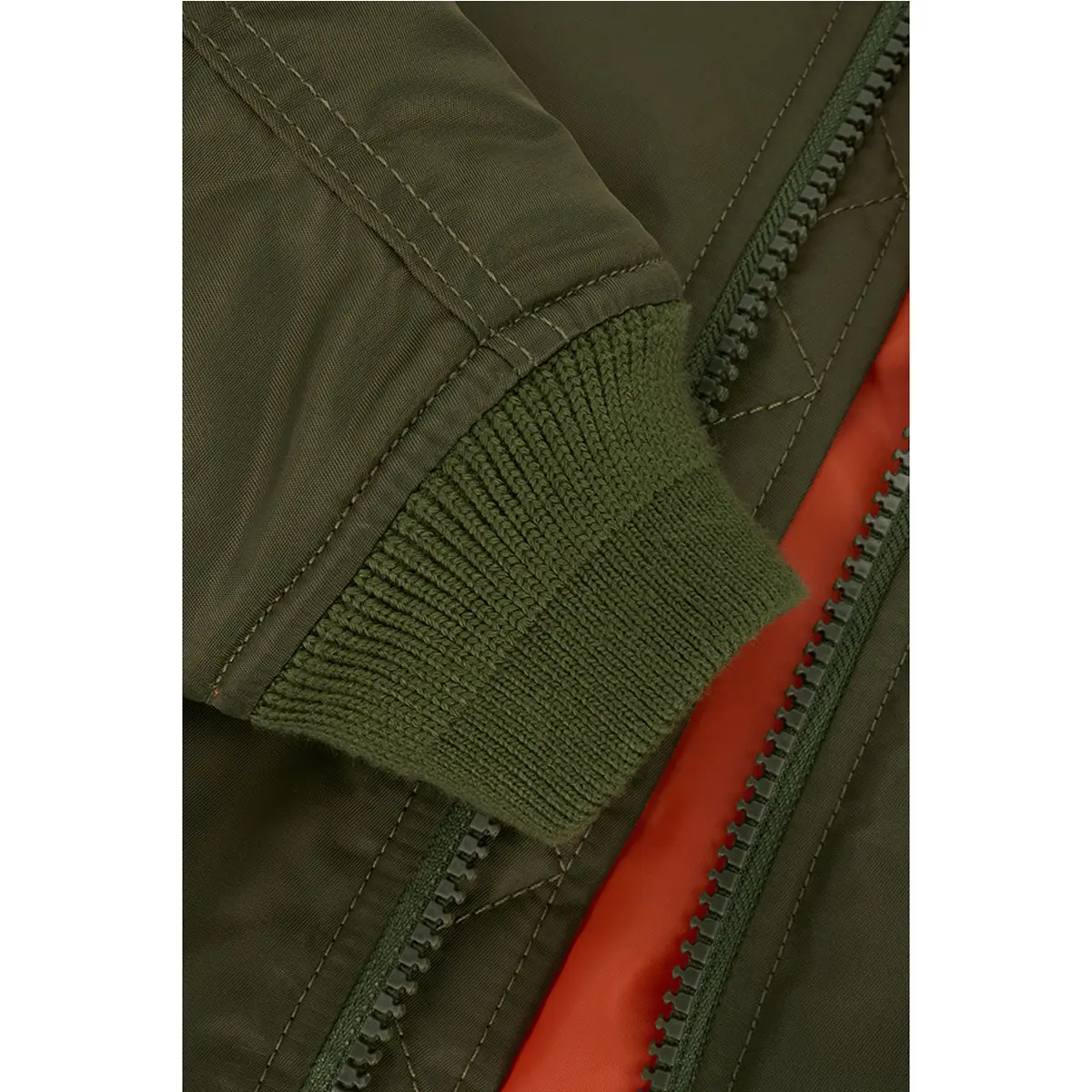 Kinder Jacke MA1 oliv