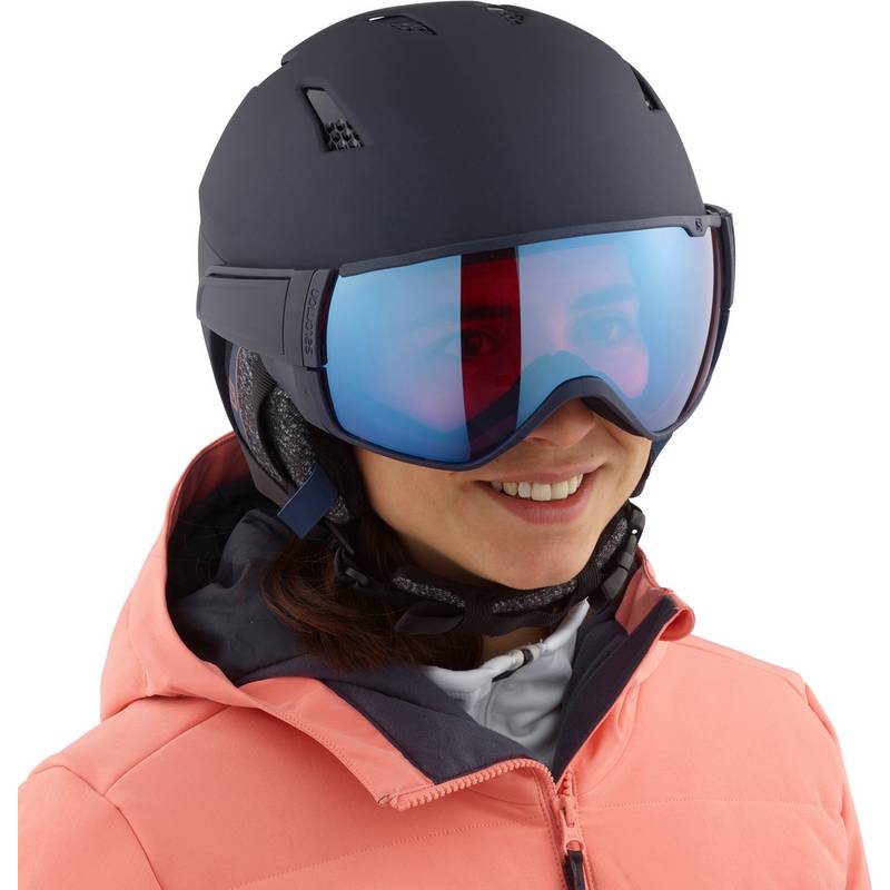 Salomon MIRAGE CA SIGMA Wisteria/S.Blu Helm Damen
