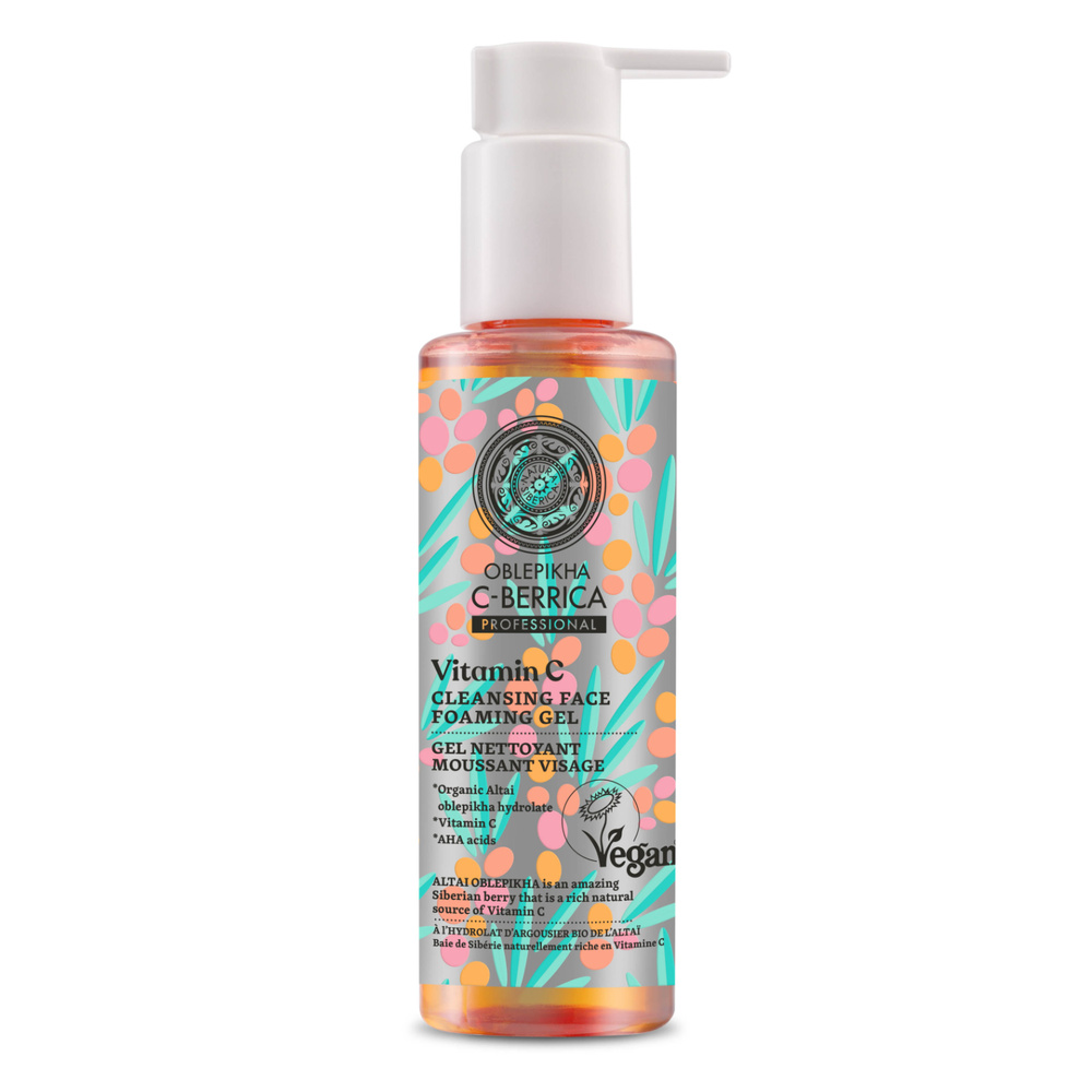 Natura Sibérica Gel Nettoyant Moussant Nettoyant Visage