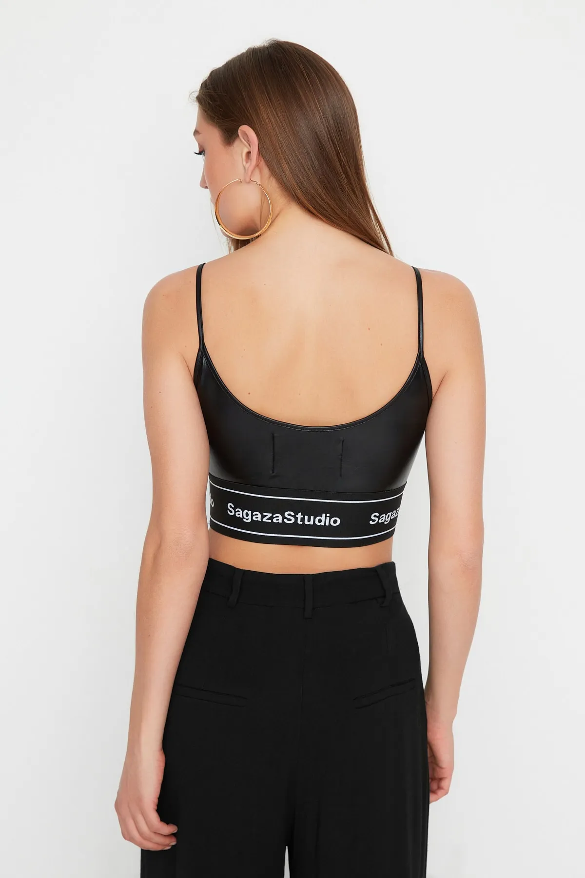 Trendyol Collection  Schwarzes detailliertes Bustier