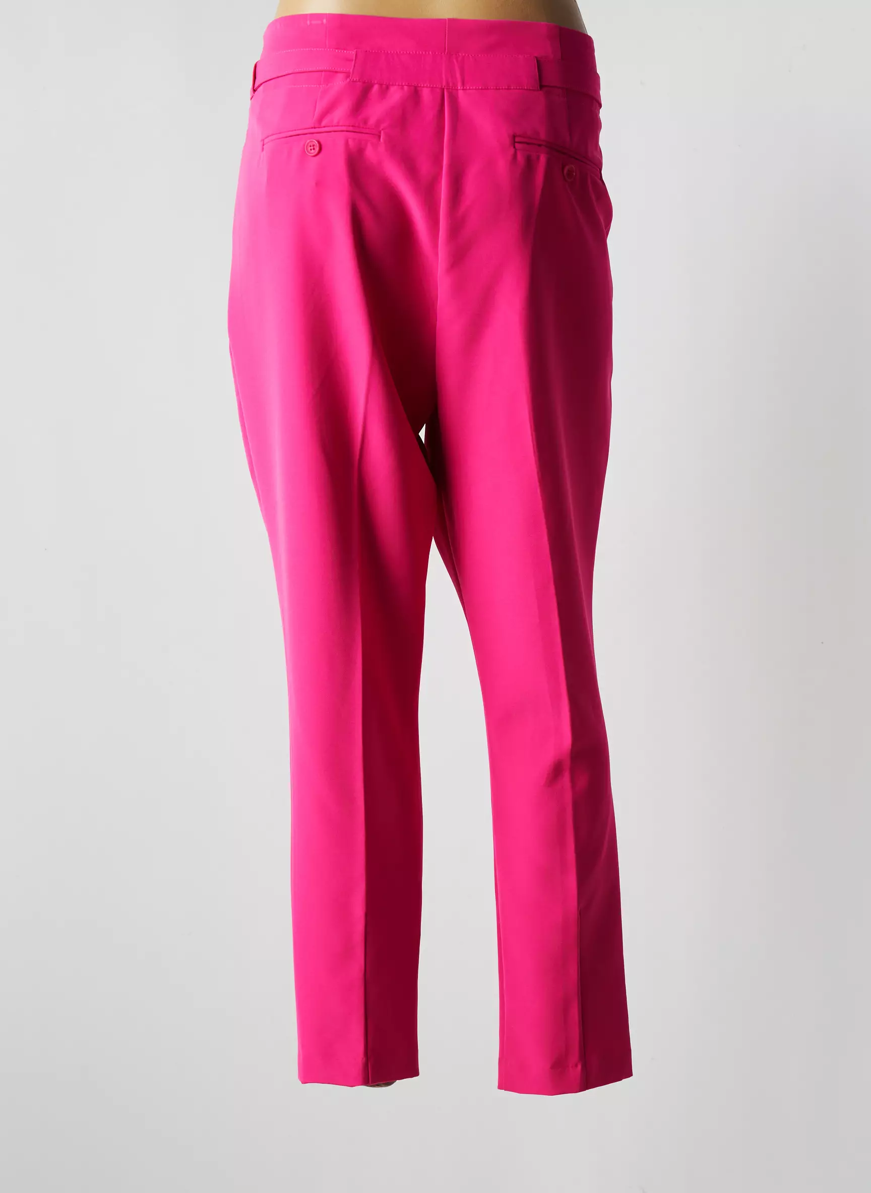 B Young Pantalons Slim Femme couleur rose