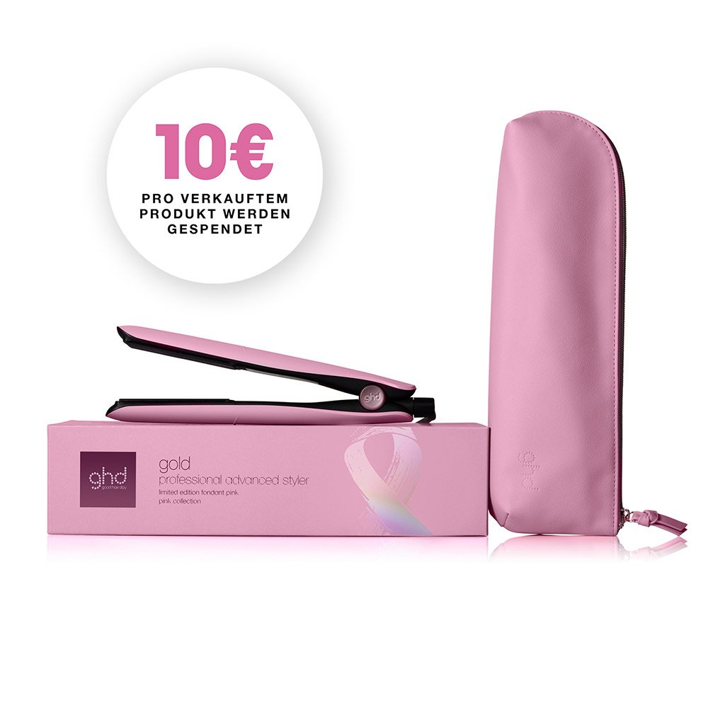 ghd - good hair day Glätteisen pink gold® Styler