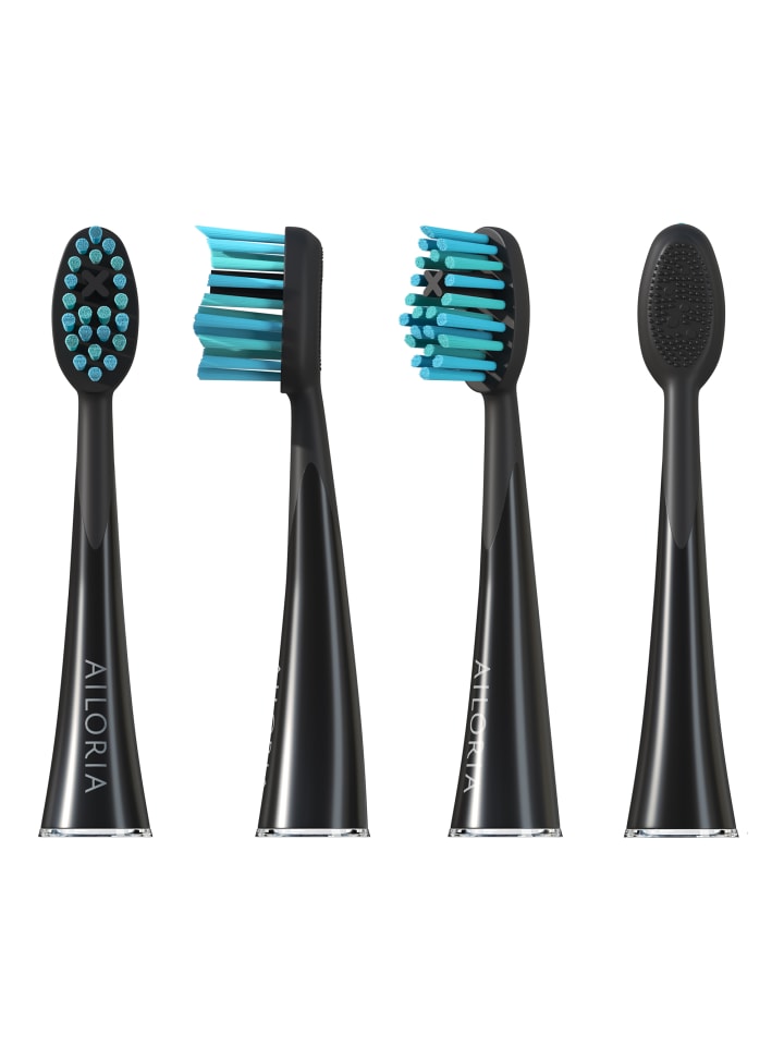 Ailoria SHINE BRIGHT Extra Clean Ersatzbürstenköpfe 12er Set in blau günstig kaufen onesize
