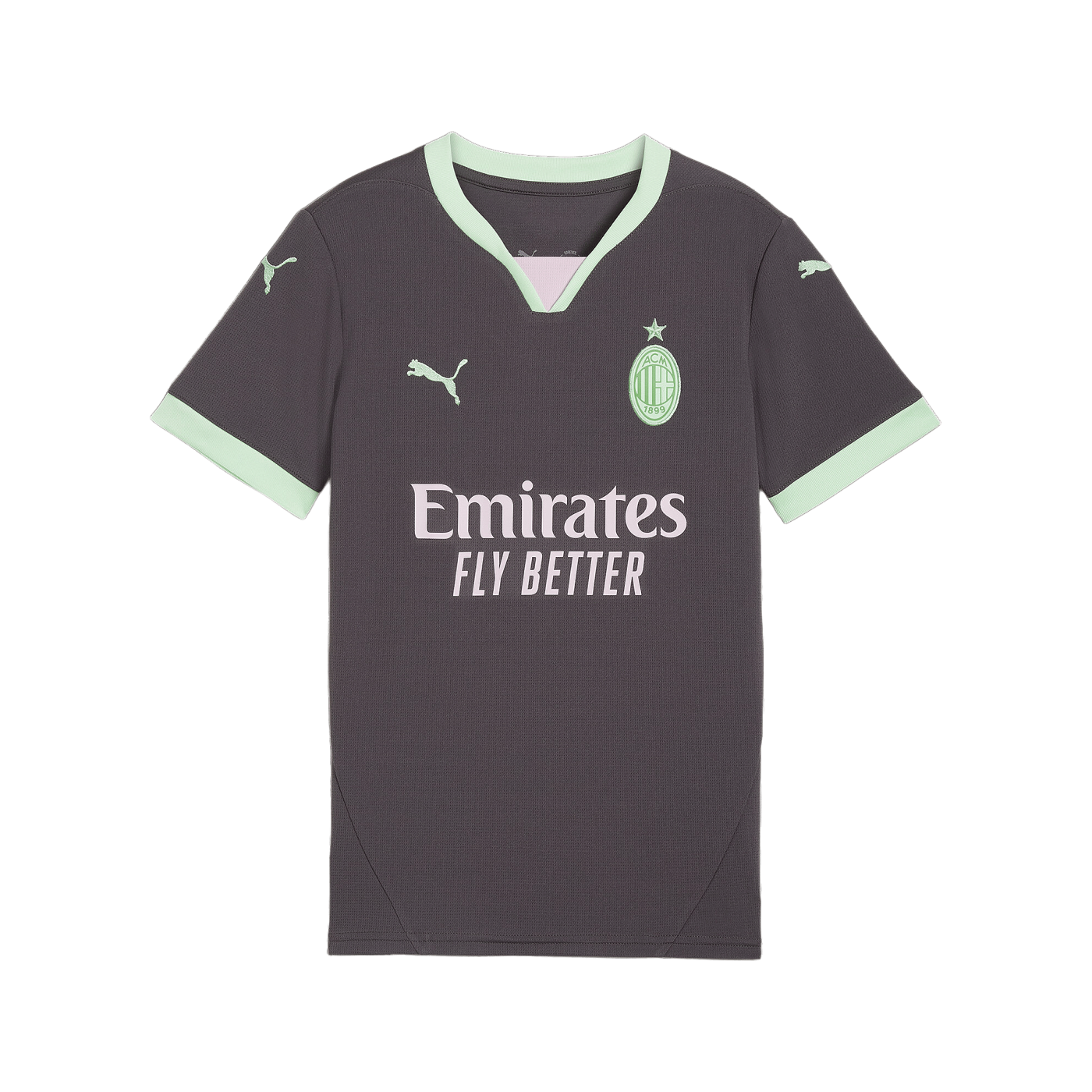 PUMA AC Mailand Trikot 3rd 2024/2025 Kids Grau F03