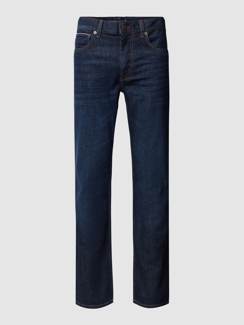 Jeans im 5-Pocket-Design Modell 'MERCER' in dunkelblau