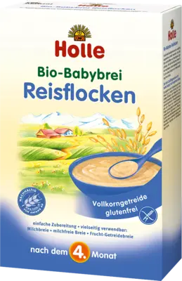 HOLLE Bio Babybrei Reisflocken  250 g  Brei