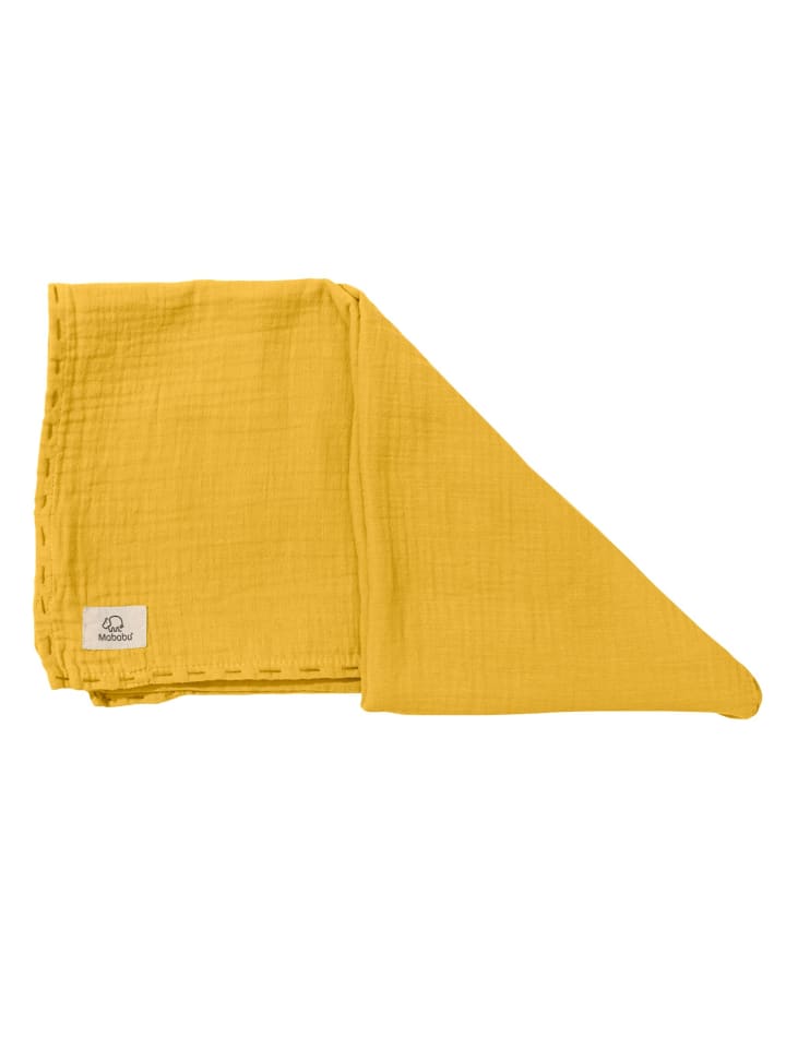 Mababu Stilltuch Musselin in mustard günstig kaufen onesize