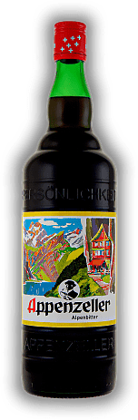 Appenzeller Bitter Alpenbitter Schweiz 1,0 Liter Appenzeller Bitter Alpenbitter Schweiz 1,0 Liter Als Aperitif oder Digestif ein Genuss. 1	 Liter - Vol 29%