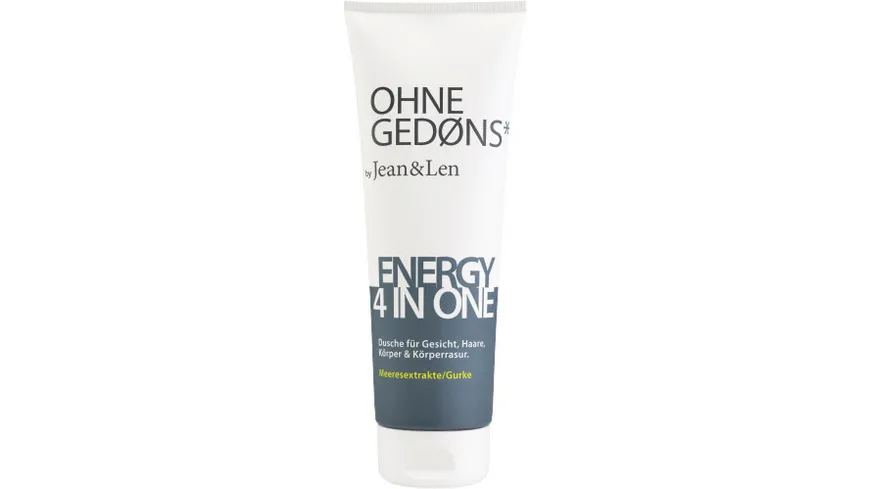Jean&Len Ohne Gedöns Energy 4 in One Dusche 250 ml