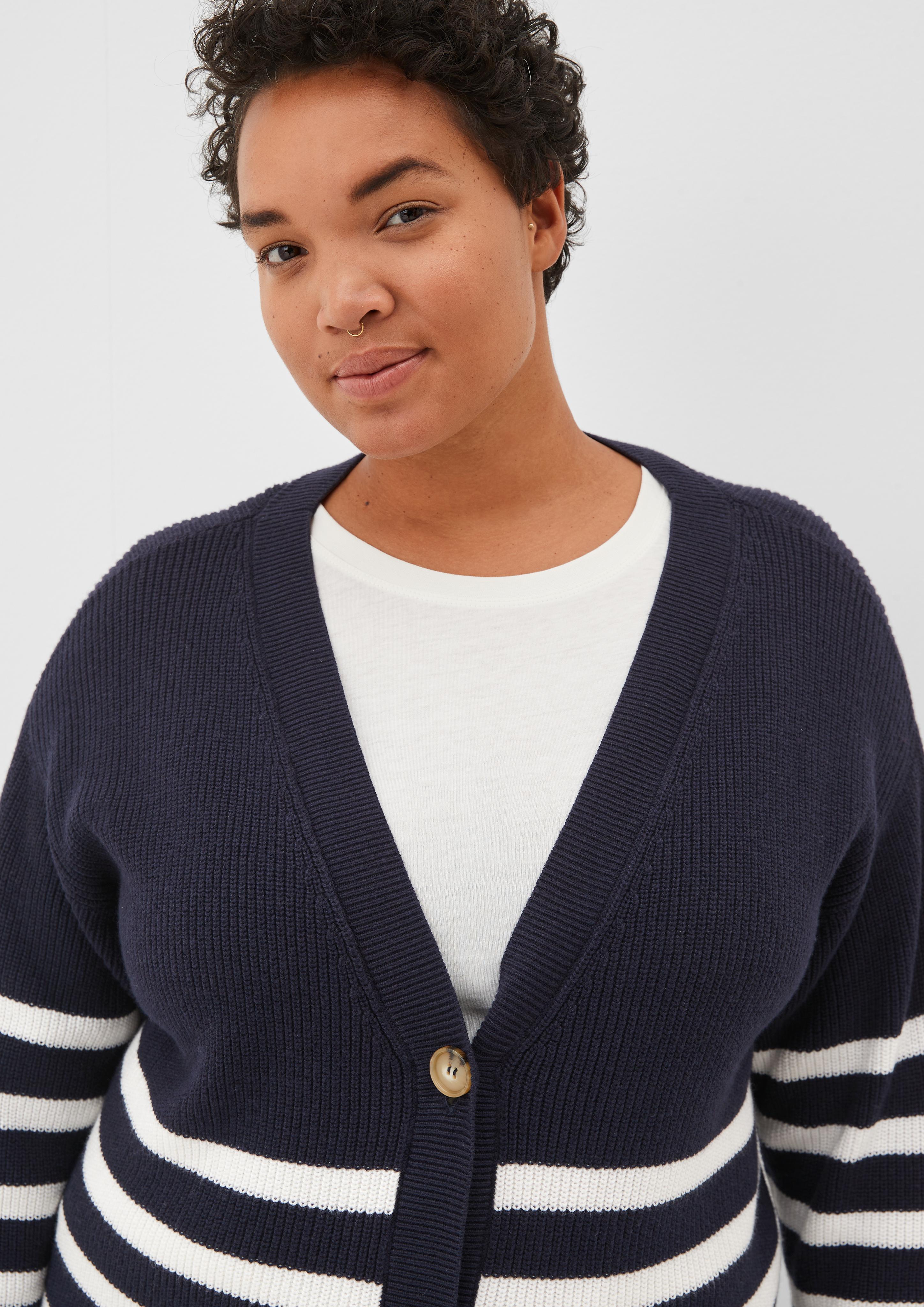 Cardigan mit Streifen  2122005-59G3