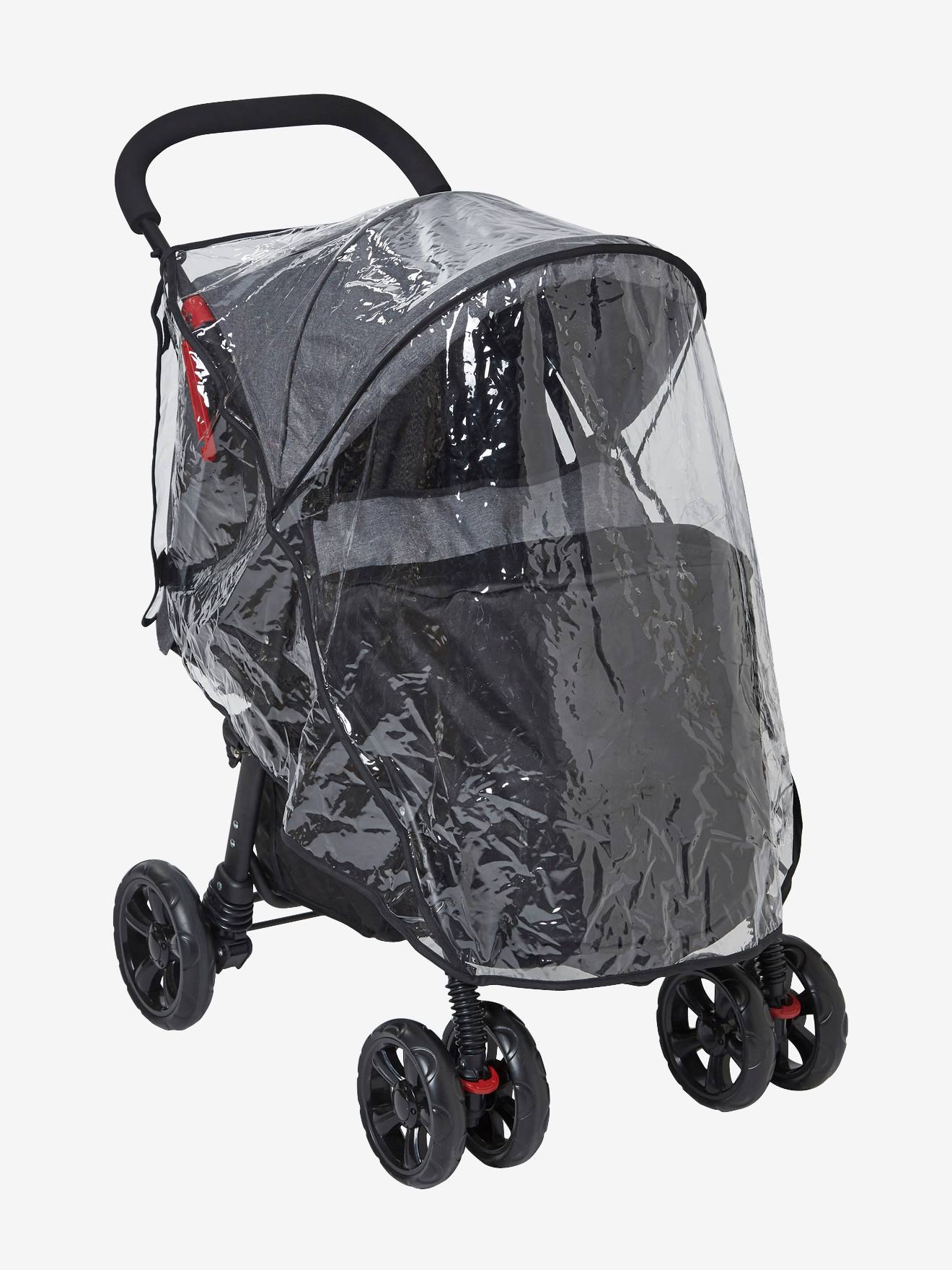 Combiné duo babycoque + poussette vertbaudet Primacity gris