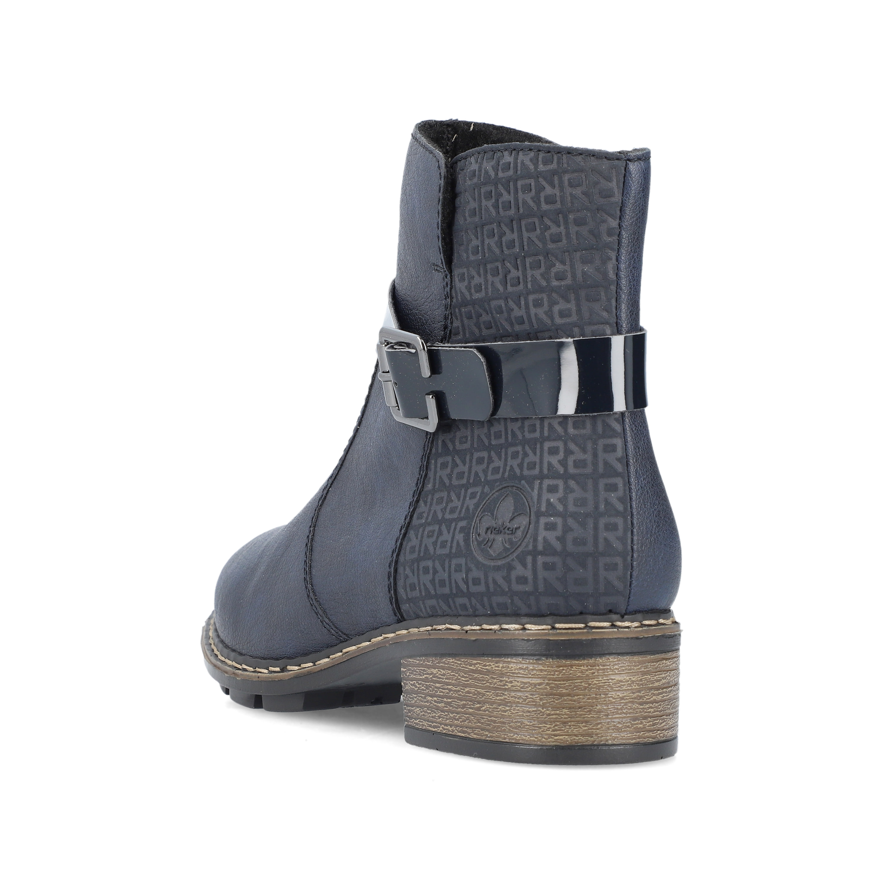 Rieker Damen Kurzstiefel azurblau